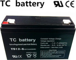 TC Battery TS12-6 Μπαταρία UPS 6V 12Ah