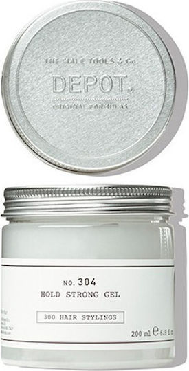 Depot Hold Strong Gel Μαλλιών 200ml