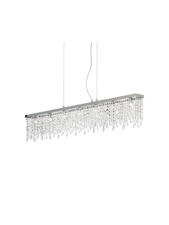 Ideal Lux Chandelier with Crystals 5xG9 Transparent 098722