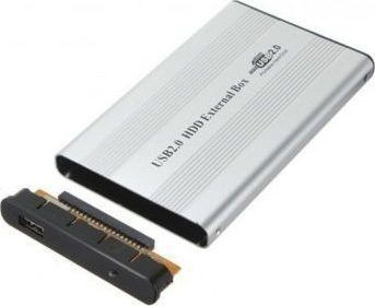 2.5 External enclosure IDE HDD > USB 2.0 Case for Hard Drive 2.5" IDE with Connection USB 2.0 Silver