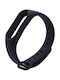 Strap Silicone with Pin Black (Mi Band 2) BRMIBAND2MCB