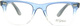 El Greco 1041 C8 Prescription Eyeglass Frames Blue