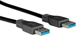 Roline 11.02.8970 USB 3.0 USB-A-Stecker zu USB-A-Stecker 1,8m