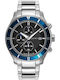 Esprit Ceas Barbati 44mm Baterie cu Brățară Argintie din Metal