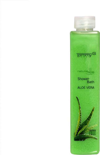 TommyG Shower Bath Natural Spa Aloe Vera Bubble Bath Gel with Soothing Aloe Vera 300ml