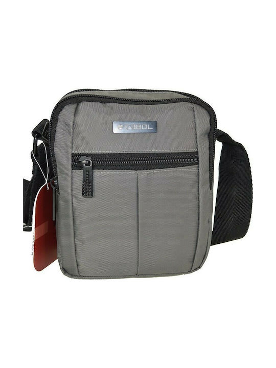 Gabol Gear Herrentasche Schulter / Crossbody Gray