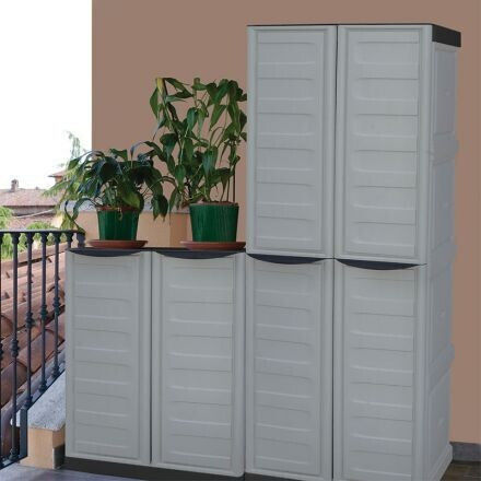 Δίφυλλη S70/PS Πλαστική 70x39x165εκ.