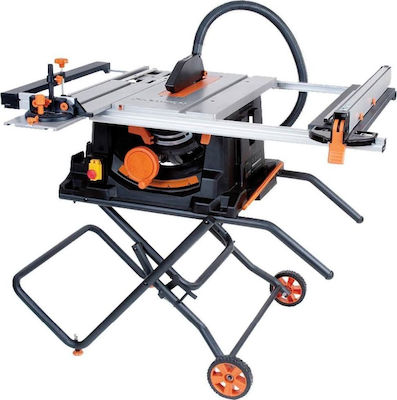 Evolution Rage 5-S Multipurpose 255mm Bench Saw 1800W, Cutting Disc Diameter 255mm & Cutting Speed 2500rpm 057-0003