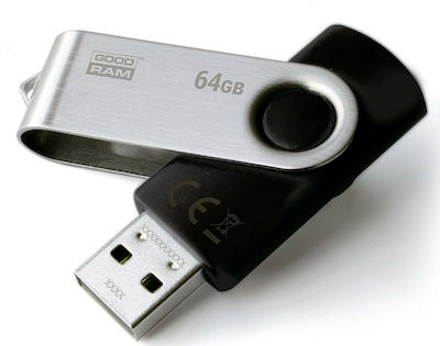 GoodRAM UTS2 64ГБ USB 2.0 Стик сребърен