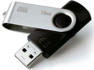 GoodRAM UTS2 16GB USB 2.0 Stick Μαύρο