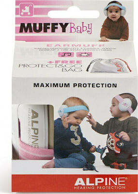 Alpine Muffy Baby Παιδικές Ωτοασπίδες σε Ροζ Χρώμα 111.82.329