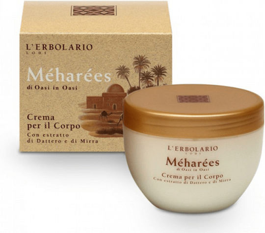 L' Erbolario Meharees Crema Moisturizing Cream Body with Aroma Vanilla 300ml