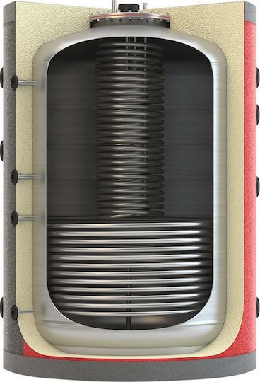 MasterSOL BUFi1-1 Δοχείο Αδράνειας Inox 1000lt με δύο Εναλλάκτες