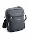 Herrentasche Schulter / Crossbody Schwarz