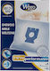 Wpro MI129-MW Vacuum Cleaner Bags 4pcs Compatible with Miele Vacuum Cleaners