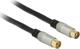 DeLock Cablu Antenă Coaxial de sex masculin - Coaxial de sex feminin Negru 1m (88945)