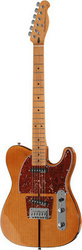 Harley Benton Ηλεκτρική Κιθάρα TE-80 NT Deluxe Series με SS Διάταξη Μαγνητών Ταστιέρα Maple σε Χρώμα Natural