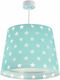 Ango Stars Single Bulb Kids Lighting Pendant of Plastic 23W with Drive Size E27 In Green Colour