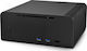 Streacom FC8 Alpha Fanless Chassis Optical Heimkino Computergehäuse Schwarz