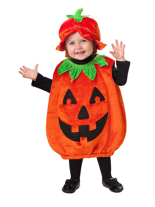 Kids Carnival Costume Happy Pumpkin