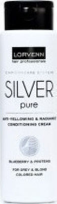 Lorvenn Silver Pure Color Protection Conditioner for Coloured Hair 300ml