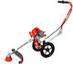 Bax Zweitakt-Benzinmotor Mit Rädern Freischneider 2.5hp 10kg