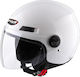 Pilot Fazer Jet Helmet ECE 22.05 900gr White PIL000KRA06