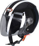 Pilot Fazer Jet Helmet ECE 22.05 900gr Stripes ...