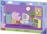 Puzzle pentru Copii Peppa Pig pentru 3++ Ani 15buc Ravensburger