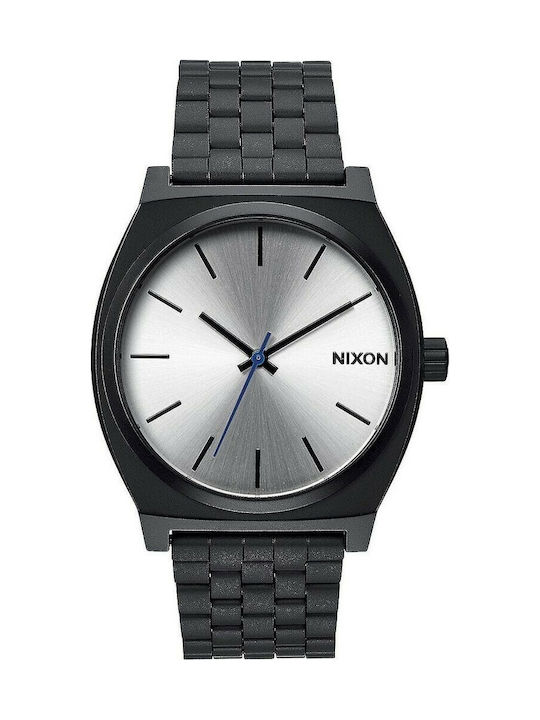 Nixon Uhr Batterie mit Schwarz Metallarmband A045-180-00