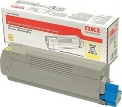 OKI 46443101 Original Toner Laser Printer Yellow High Capacity 10000 Pages