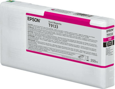 Epson T9133 Vivid Magenta InkJet Printer Ink Magenta (C13T913300)