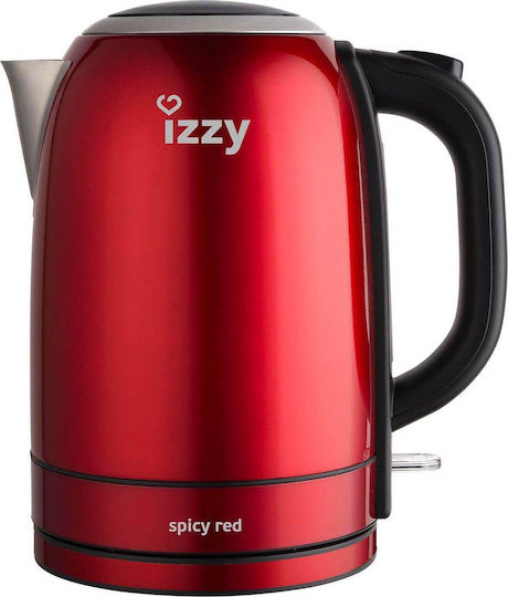 Izzy 1618 Kettle 1.7lt 2200W Spicy Red