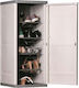 Schuhregal Smart Cabinet Kunststoff mit 5 Regale 42x36x89cm