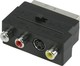 Valueline VLVP 31902B Convertor Scart masculin în RCA / S-Video feminin 1buc