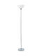 Aca Basico Floor Lamp H172xW29.5cm. with Socket for Bulb E27 White