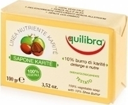 Equilibra Sheabutter Natürliche Seifenriegel 100g Equilibra Sheabutter Natürliche Seifenriegel 100g