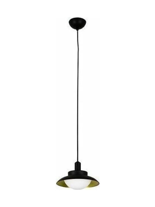 Faro Barcelona Side Χρυσό Pendant Light Single-Light for Socket G9 Black