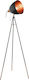 Eglo Chester Vintage Stehleuchte H135.5xB60cm. mit Fassung für Lampe E27 Schwarz