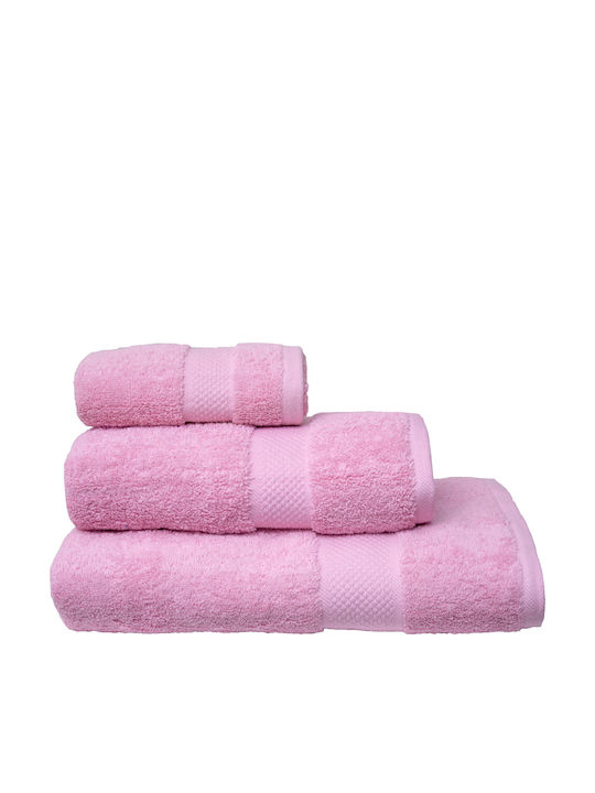 Viopros Hand Towel Luxor 640516 30x50cm. Pink Weight 600gr/m²