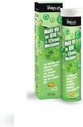 Ino Plus Multi + Q10 + Gingko Biloba Polivitamină potrivit pentru adulți 50+ 20 file de ef Ino Plus Multi + Q10 + Gingko Biloba Polivitamină potrivit pentru adulți 50+ 20 file de ef