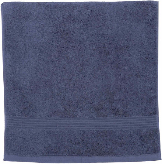 Nef-Nef Homeware Πετσέτα Προσώπου Aegean 50x100εκ. Denim Βάρους 500gr/m²