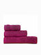 Nef-Nef Homeware Πετσέτα Προσώπου Aegean 50x100εκ. Berry Βάρους 500gr/m²