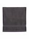 Nef-Nef Homeware Facecloth Aegean 50x100cm Anthracite Weight 500gr/m²