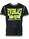 Everlast EVR8850 Bărbați T-shirt Sportiv cu Mânecă Scurtă Negru