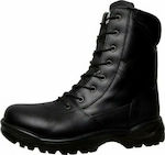 Aeropelma Military Boots Duetto Leather Black