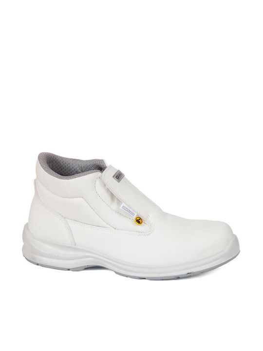 Giasco Baltic S2 White Boots Work White with Certification SRC