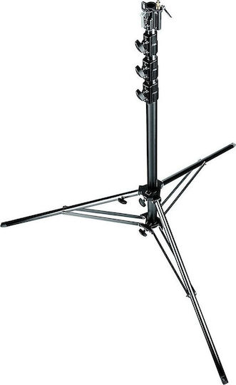 Manfrotto Black Aluminium 4-Sections Super Stand 1 Levelling Фотографски крака