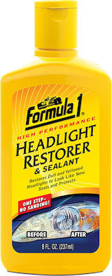 Formula 1 Liquid Cleaning for Headlights Headlight Restorer & Sealant 237ml
