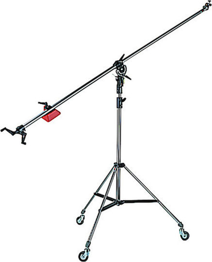 Manfrotto Black Aluminum Super Boom, Stand Included Trepied de iluminat pentru Studio